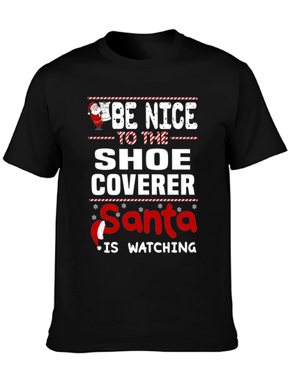 Funny Christmas Shoe Coverer T-Shirt