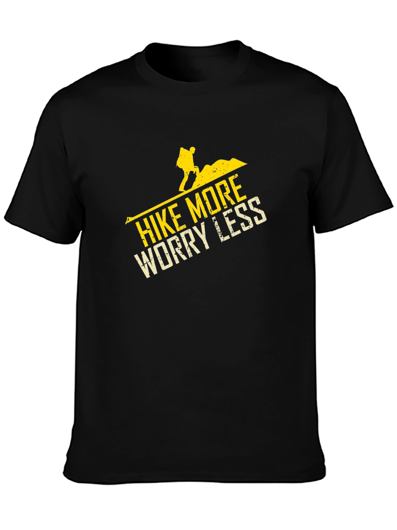 Hike More Worry Less Graphic T-Shirt