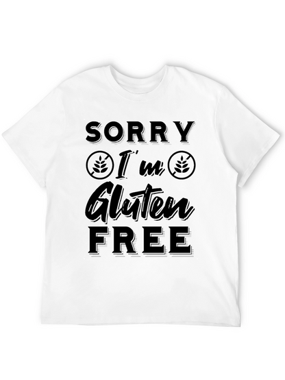 Sorry Im Gluten Free Black T-Shirt