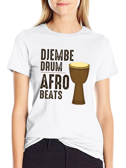 Djembe Drum Afro Beats Graphic Tee