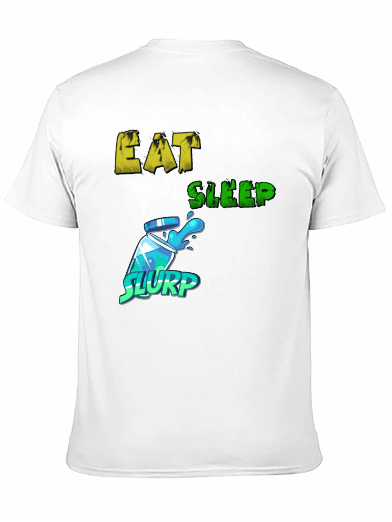 Eat Sleep Slurp Graphic Tee - Gamer T-Shirt