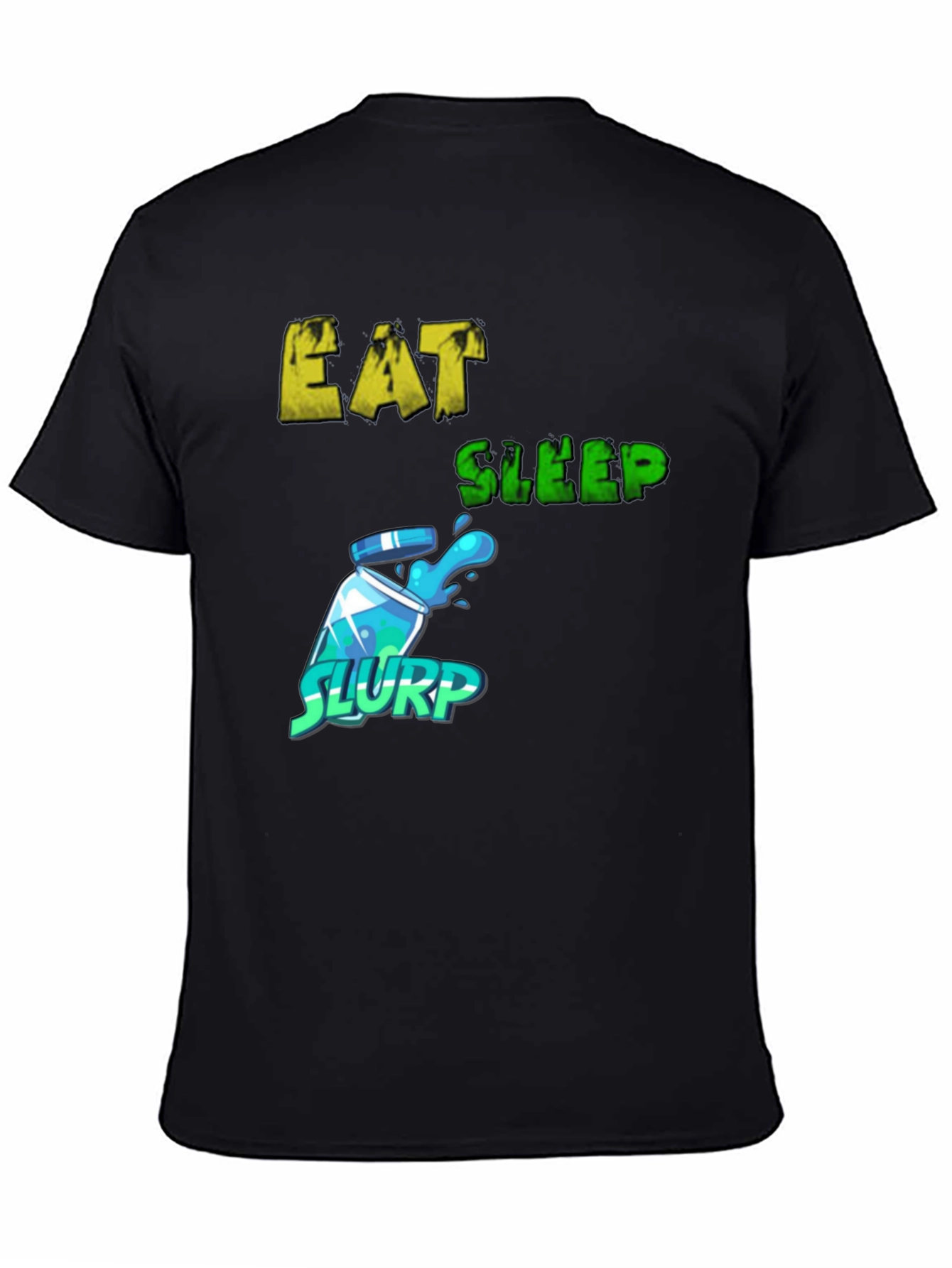 Eat Sleep Slurp Graphic Tee - Gamer T-Shirt