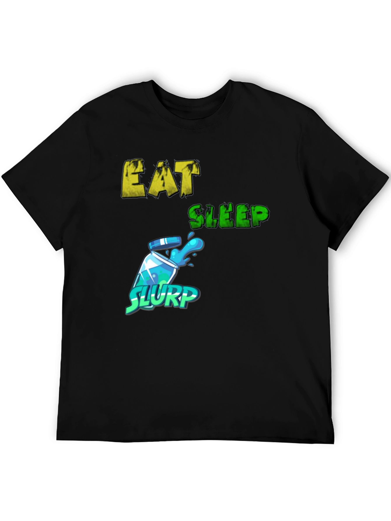 Eat Sleep Slurp Graphic Tee - Gamer T-Shirt