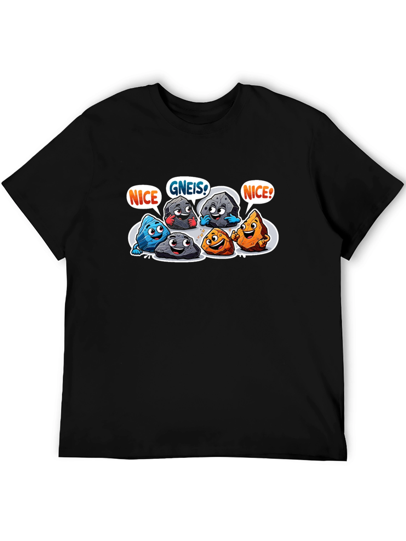 Funny Rock Puns Graphic T-Shirt