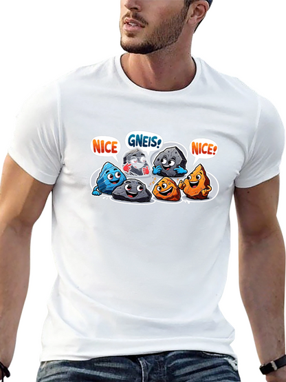 Funny Rock Puns Graphic T-Shirt