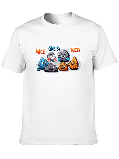 Funny Rock Puns Graphic T-Shirt