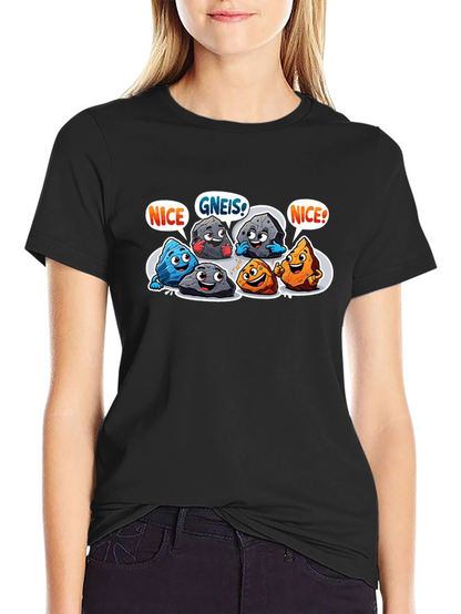 Funny Rock Puns Graphic T-Shirt