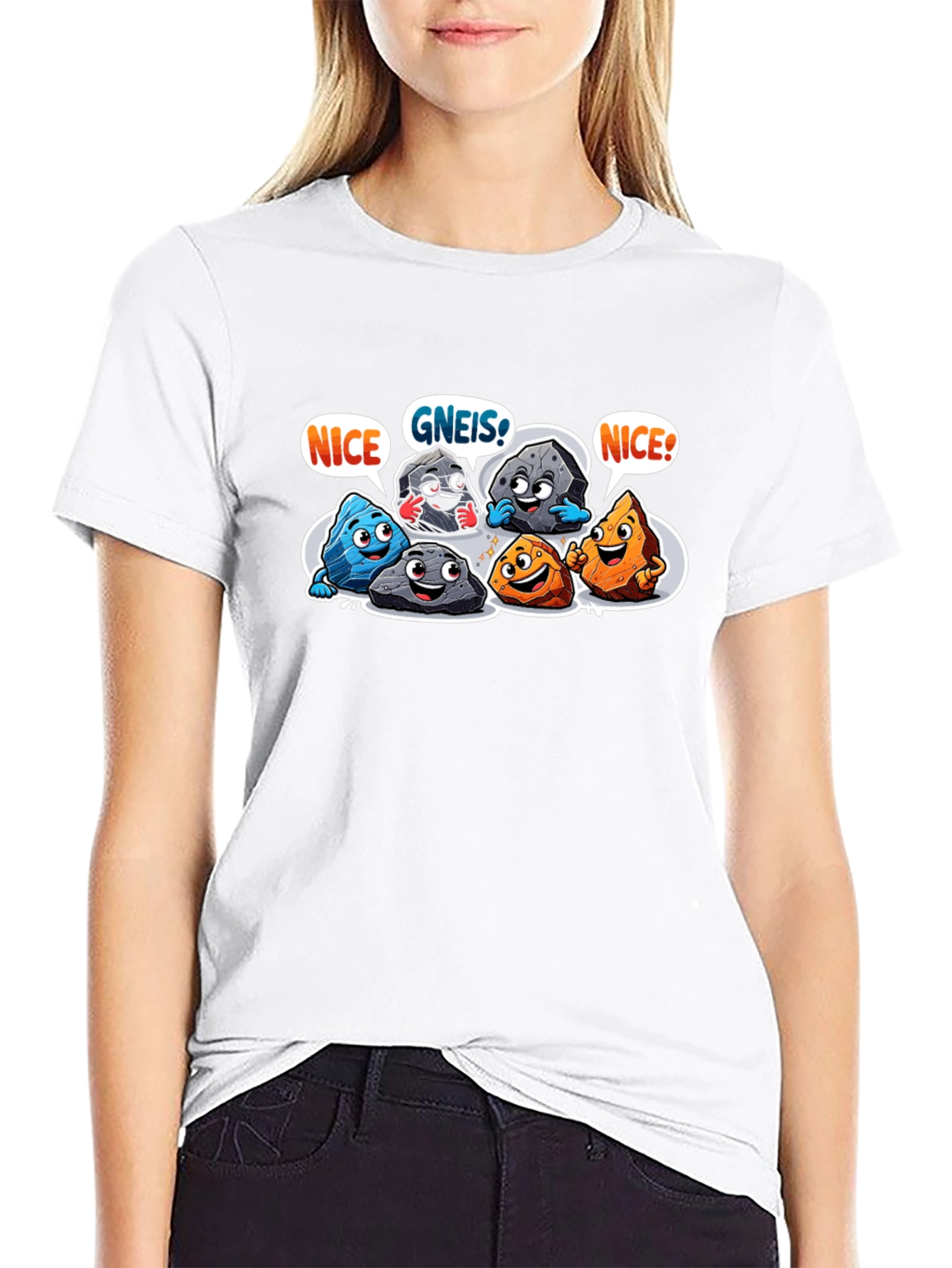 Funny Rock Puns Graphic T-Shirt
