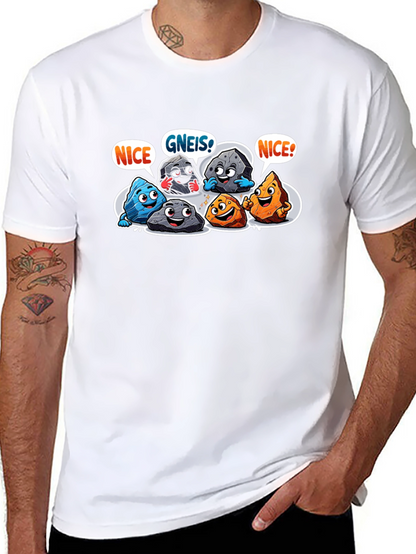 Funny Rock Puns Graphic T-Shirt