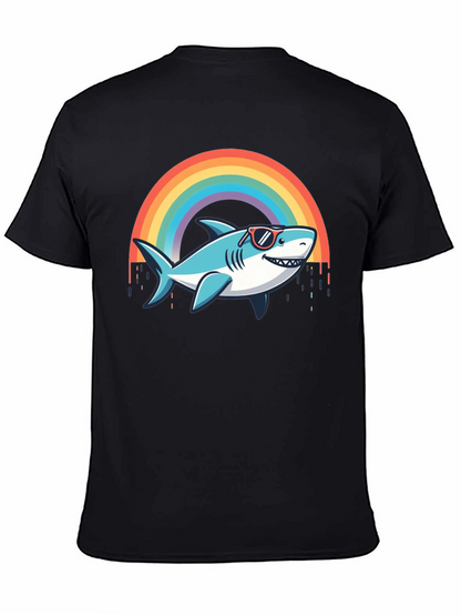 Rainbow Shark T-Shirt - Summer Vibes
