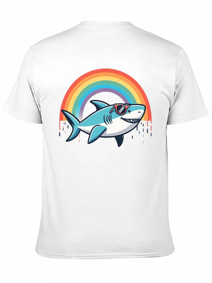 Rainbow Shark T-Shirt - Summer Vibes