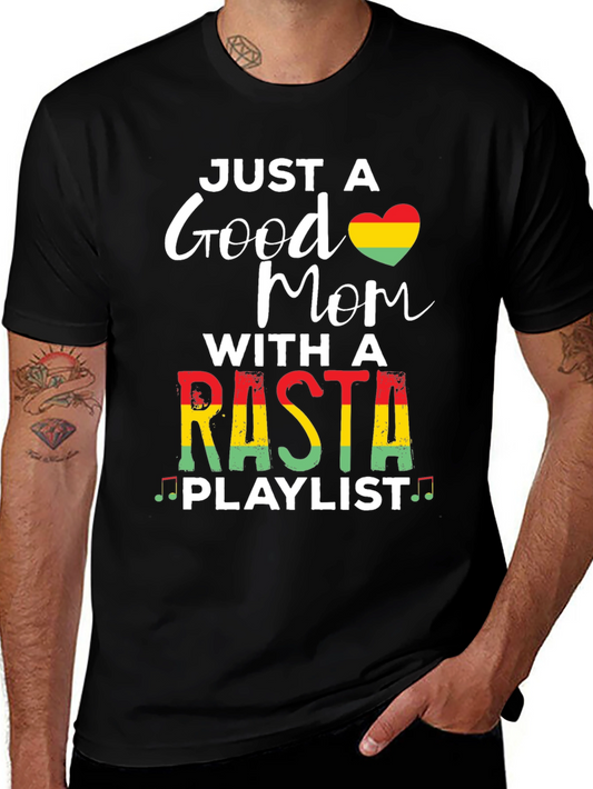Rasta Mom T-Shirt - Reggae Music Lover