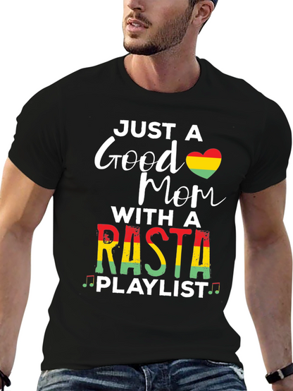Rasta Mom T-Shirt - Reggae Music Lover