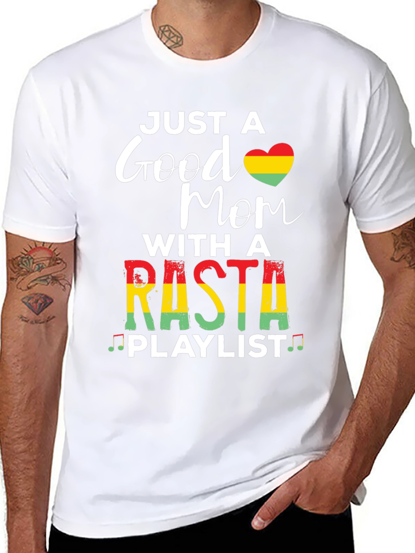 Rasta Mom T-Shirt - Reggae Music Lover