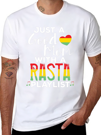 Rasta Mom T-Shirt - Reggae Music Lover