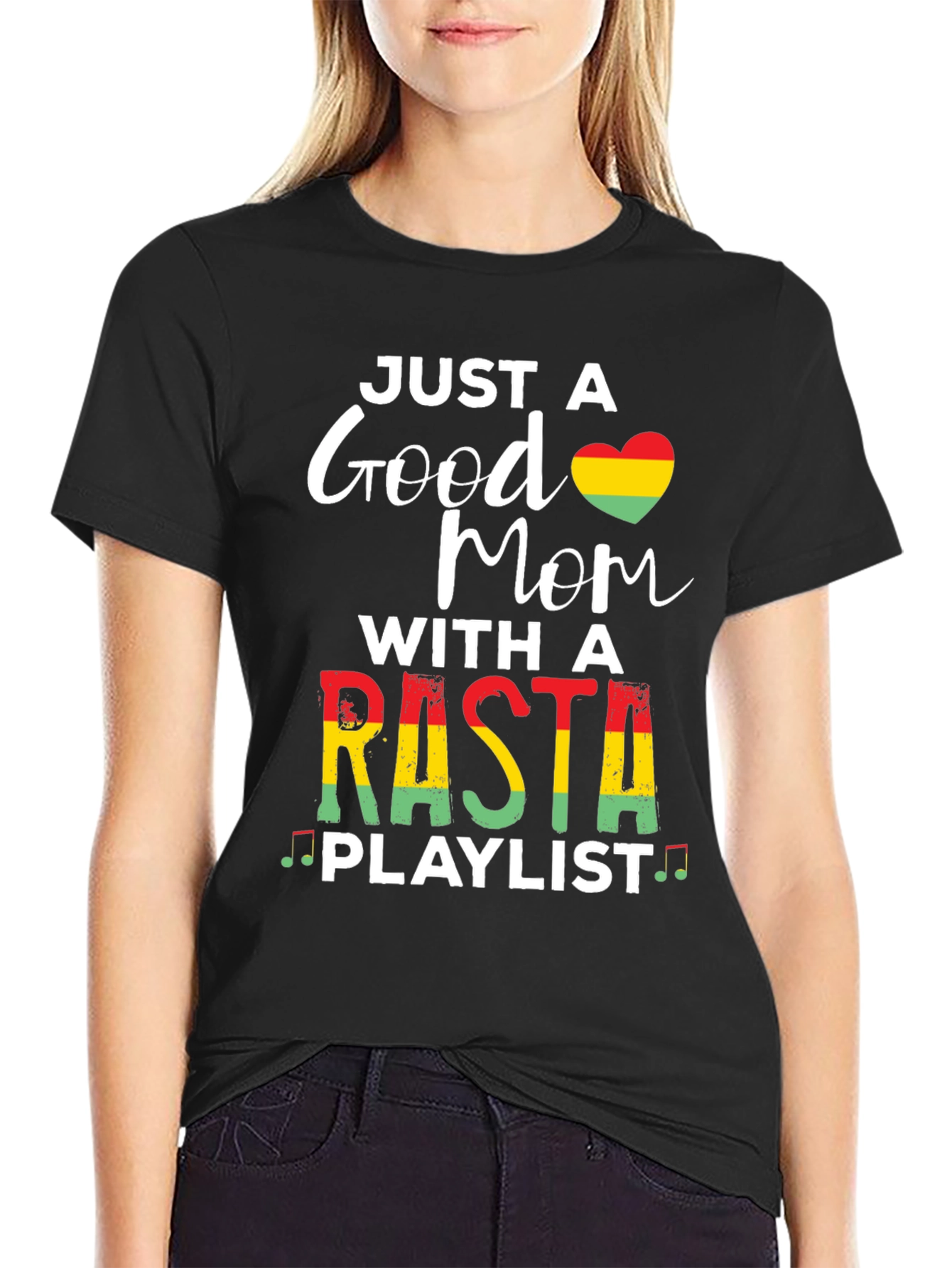 Rasta Mom T-Shirt - Reggae Music Lover