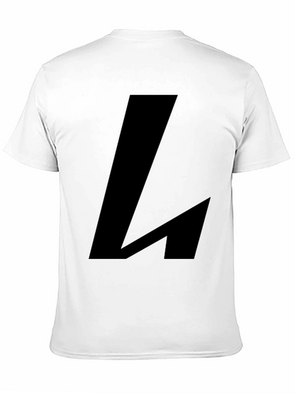 Bold Black L Graphic Tee