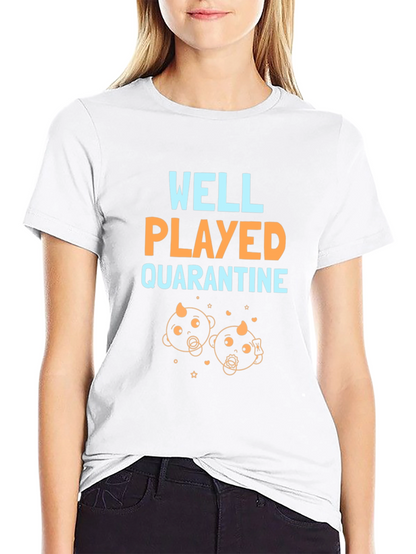 Well Played Quarantine Twins Graphic T-Shirt