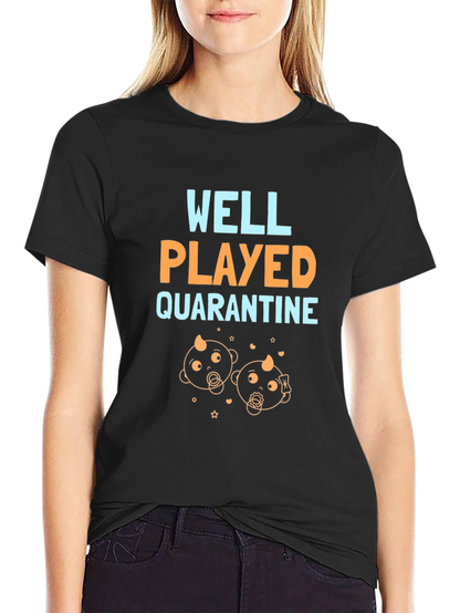 Well Played Quarantine Twins Graphic T-Shirt