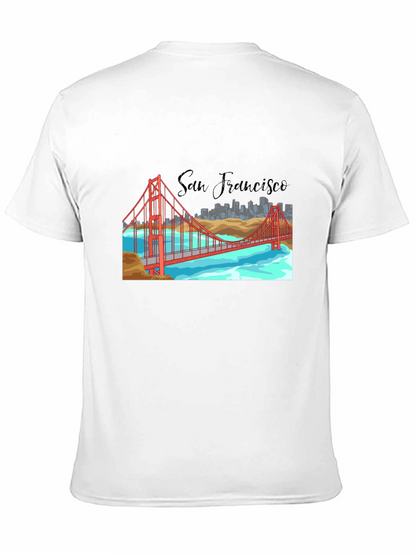 San Francisco Bridge Graphic T-Shirt