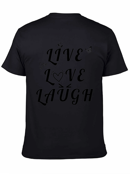 Live Love Laugh Graphic T-Shirt - Unisex
