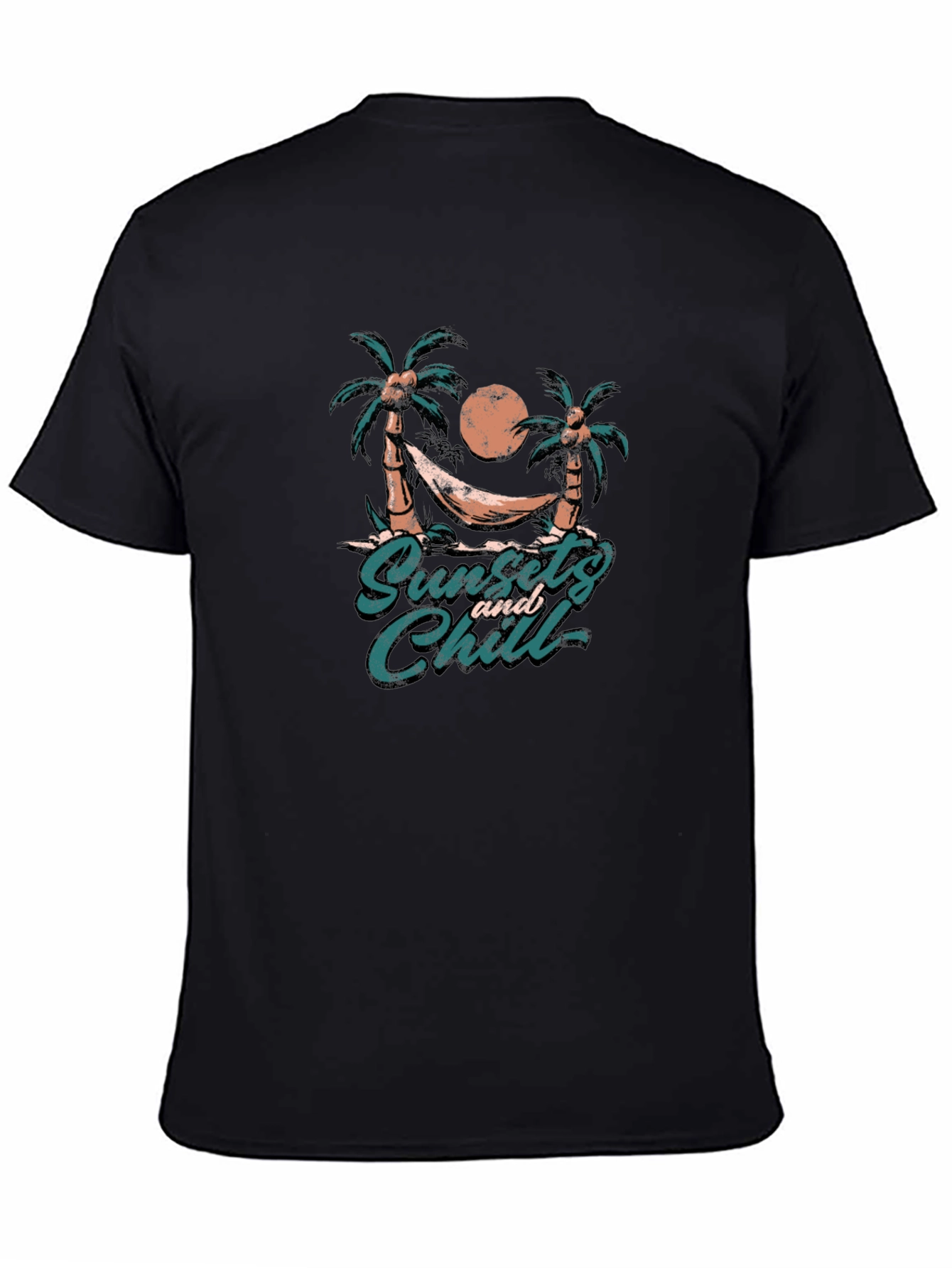 Sunset and Chill Graphic T-Shirt