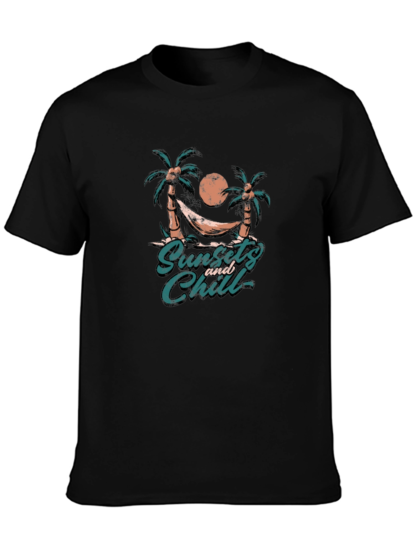 Sunset and Chill Graphic T-Shirt