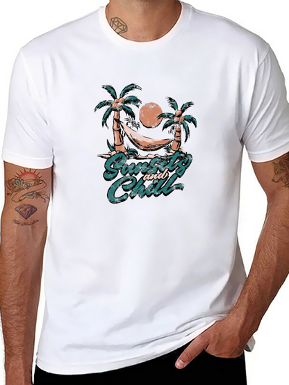 Sunset and Chill Graphic T-Shirt