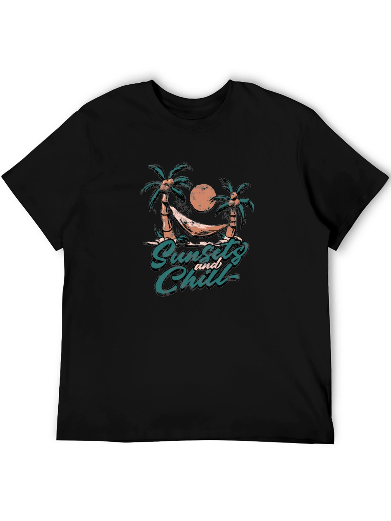 Sunset and Chill Graphic T-Shirt