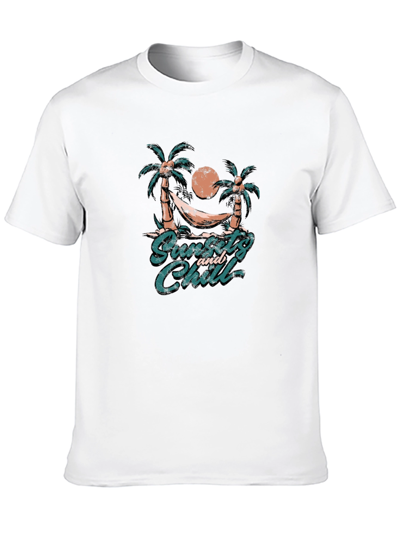 Sunset and Chill Graphic T-Shirt