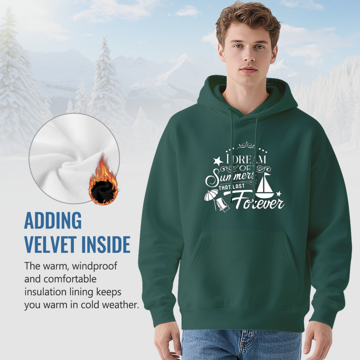 I Dream Of Summers That Last Forever Hoodie