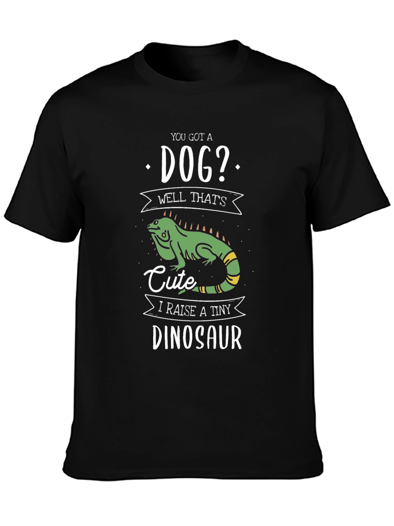 Funny Reptile T-Shirt - I Raise a Tiny Dinosaur