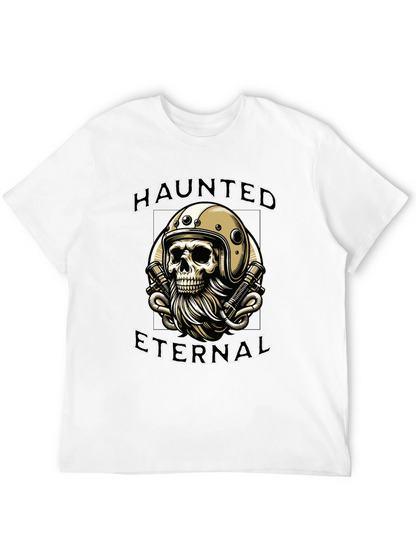 Haunted Eternal Skull Rider Graphic Tee