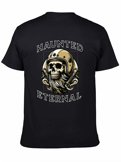 Haunted Eternal Skull Rider Graphic Tee