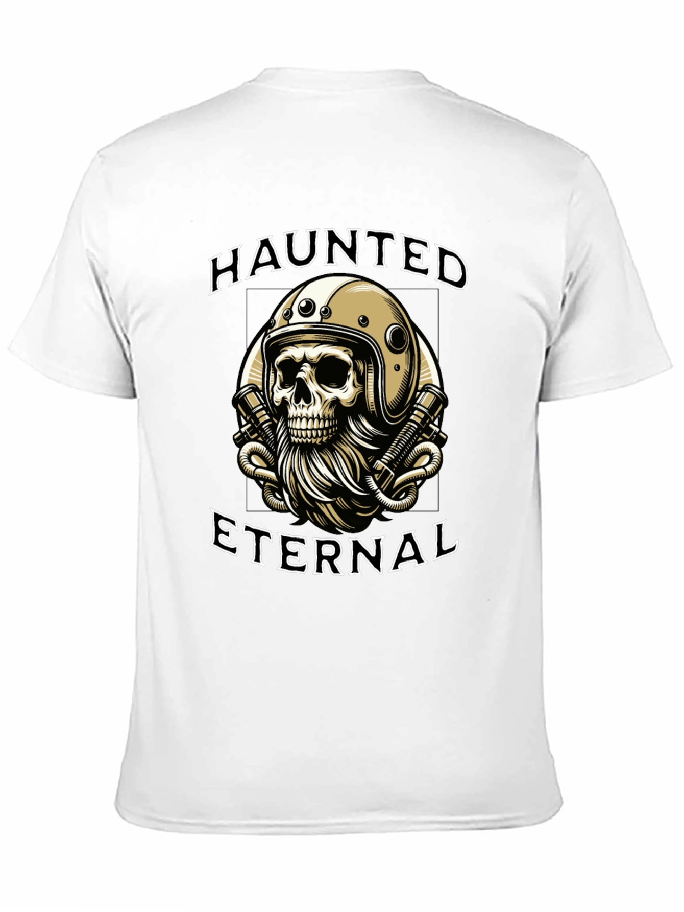 Haunted Eternal Skull Rider Graphic Tee