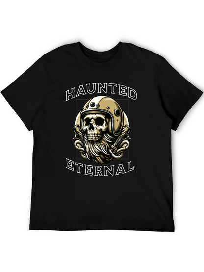 Haunted Eternal Skull Rider Graphic Tee