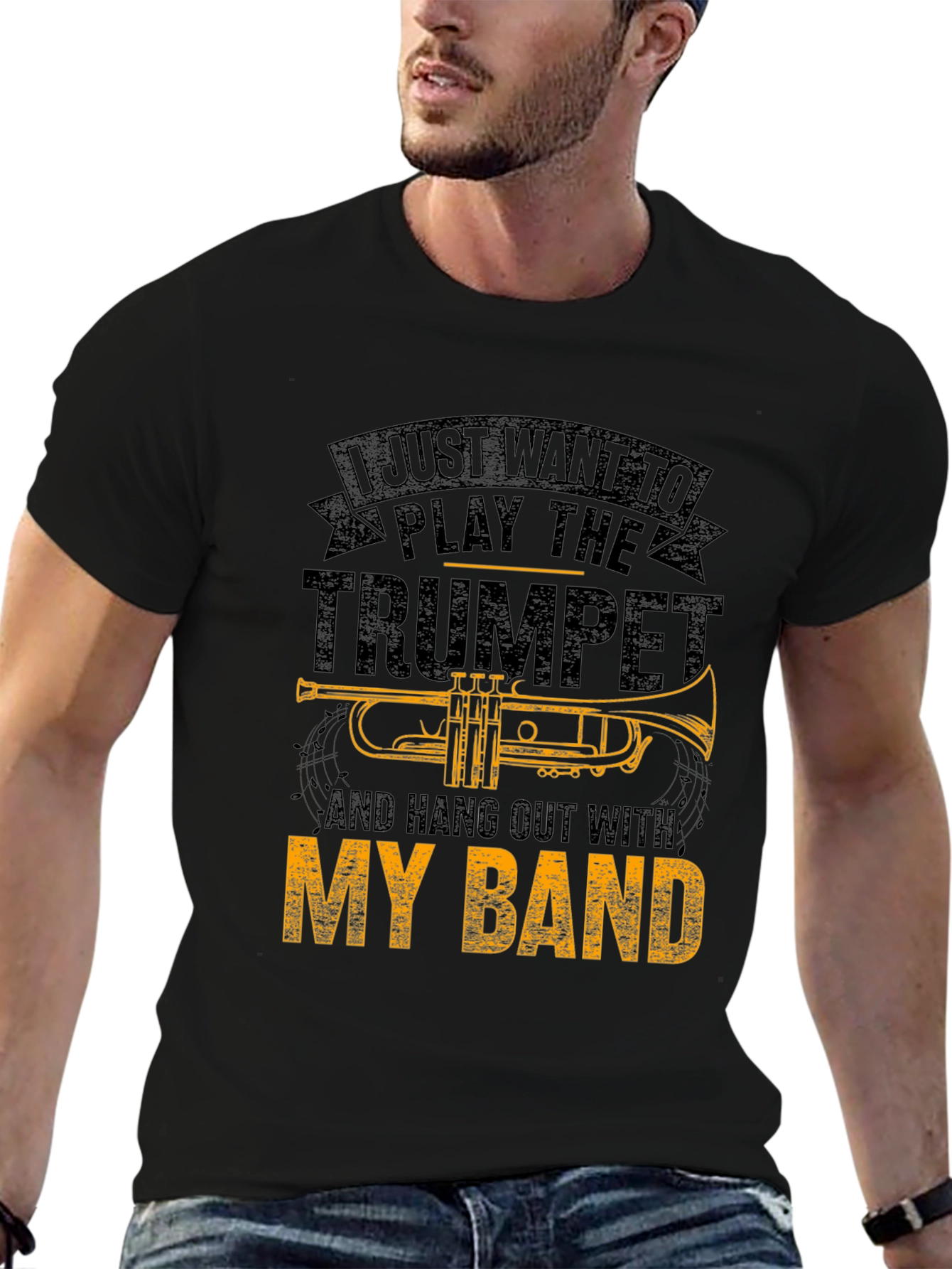 Trumpet Player Band T-Shirt