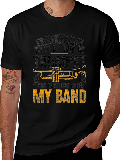 Trumpet Player Band T-Shirt