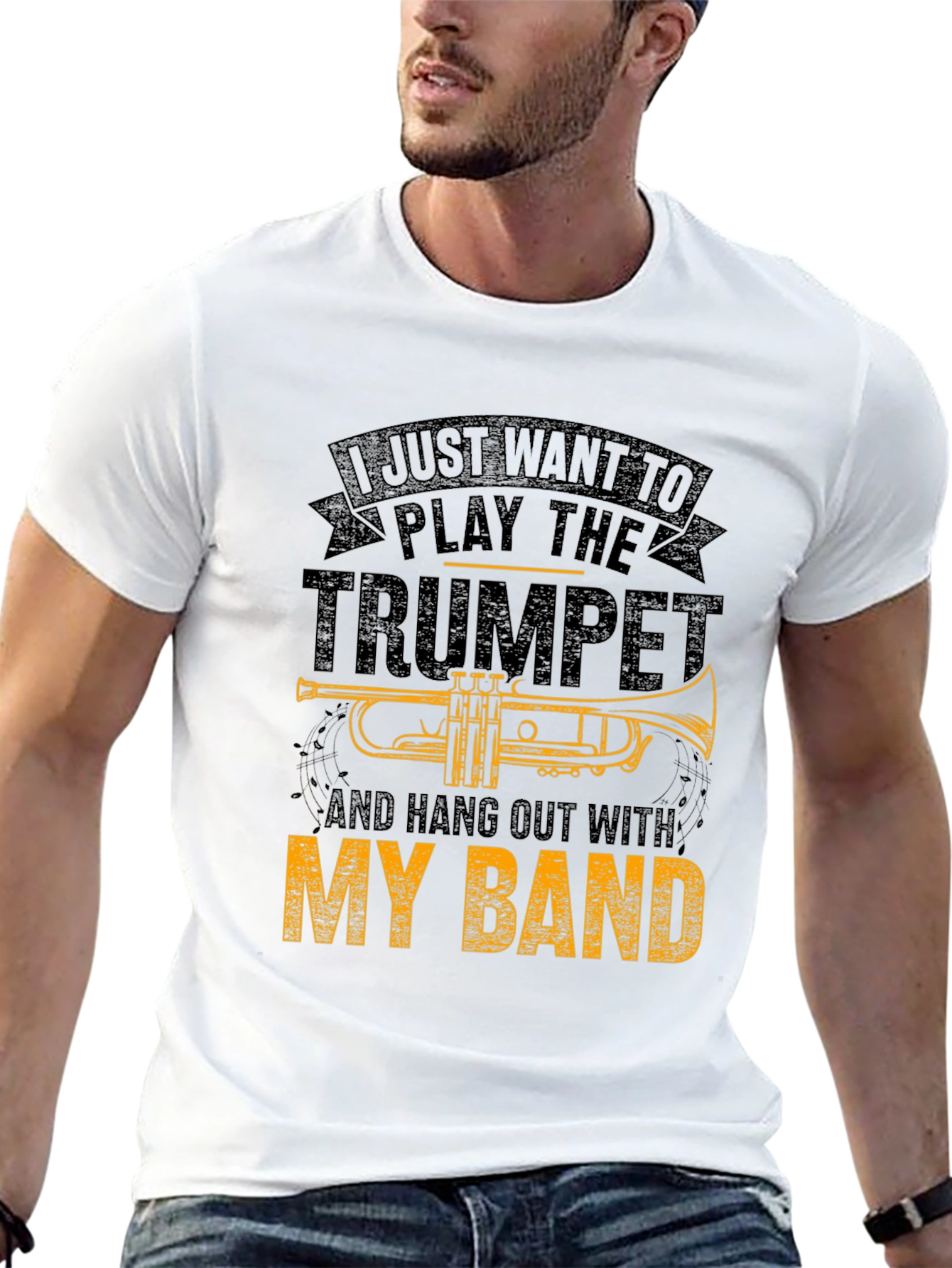 Trumpet Player Band T-Shirt