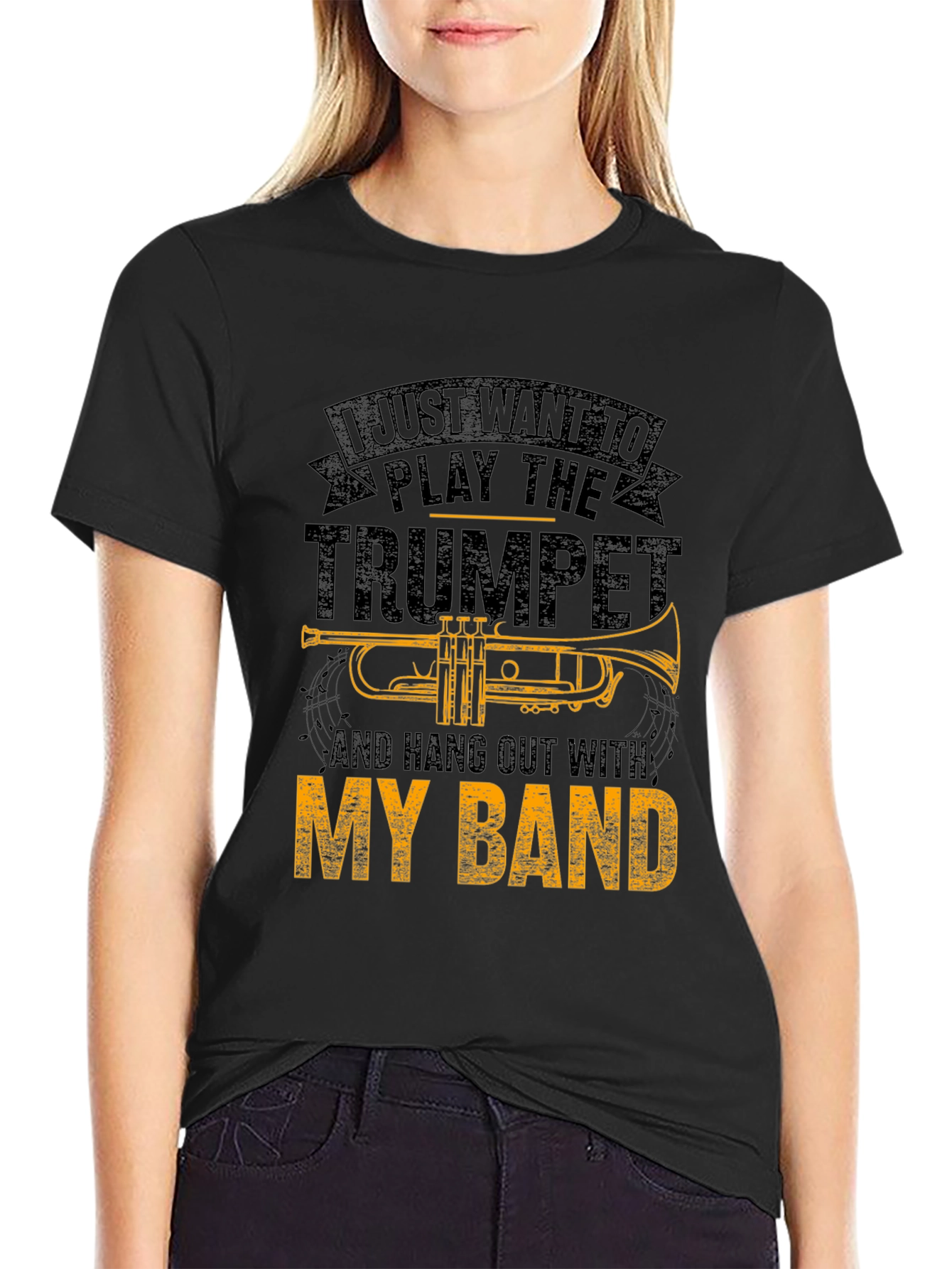 Trumpet Player Band T-Shirt