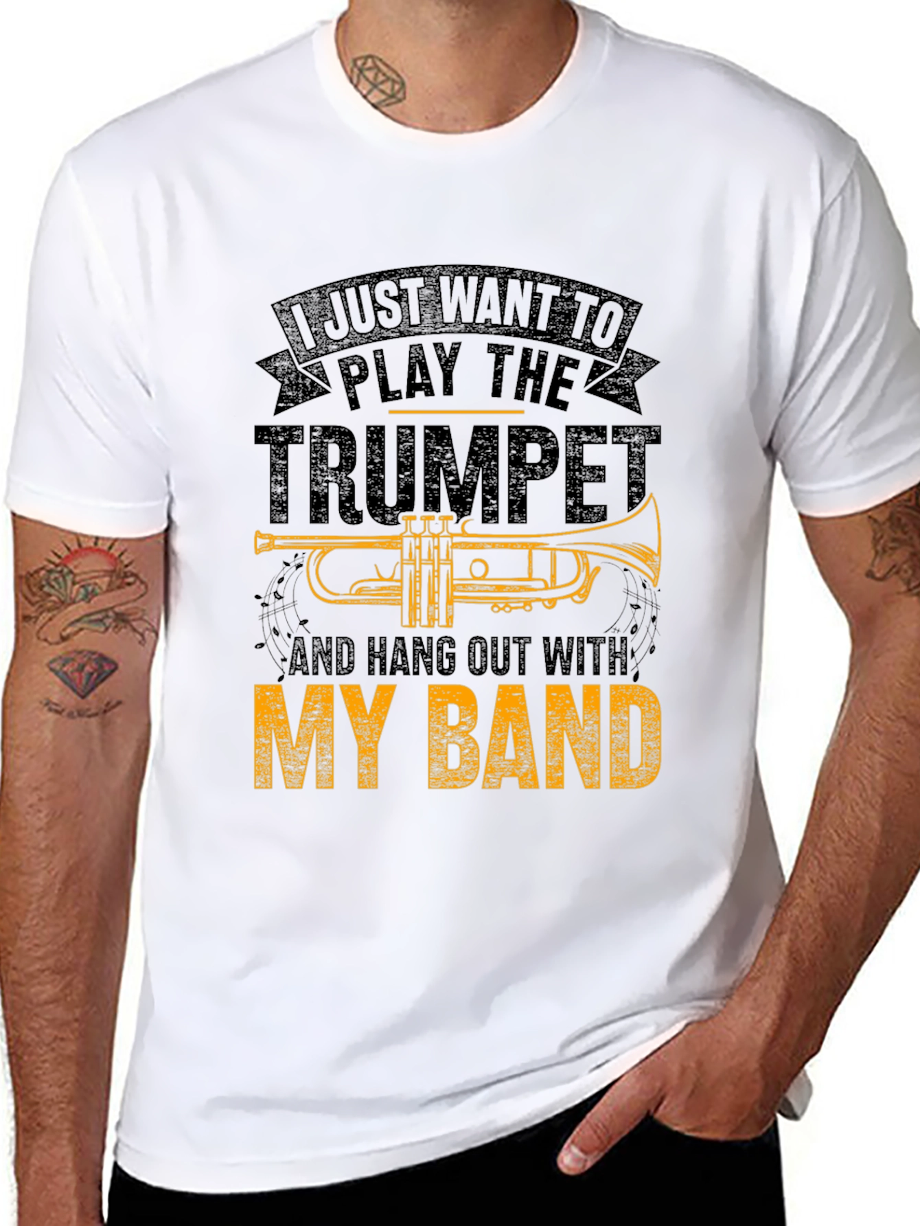 Trumpet Player Band T-Shirt