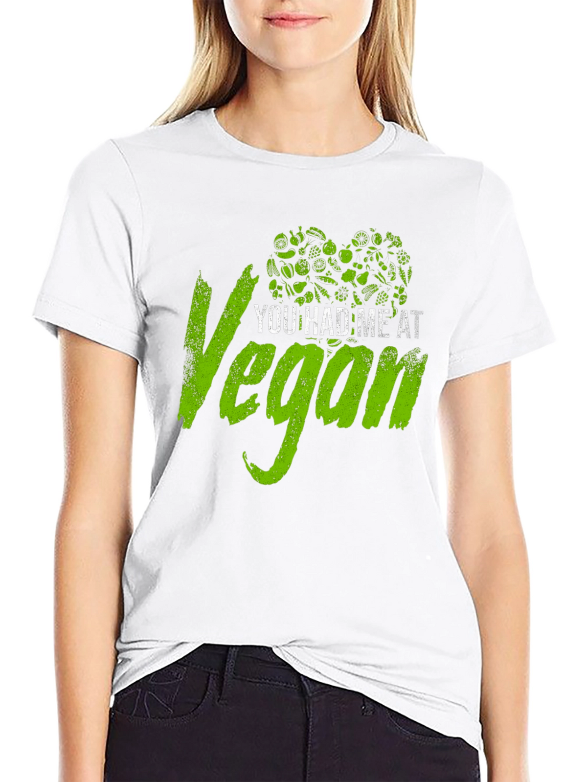You Had Me at Vegan Black T-Shirt