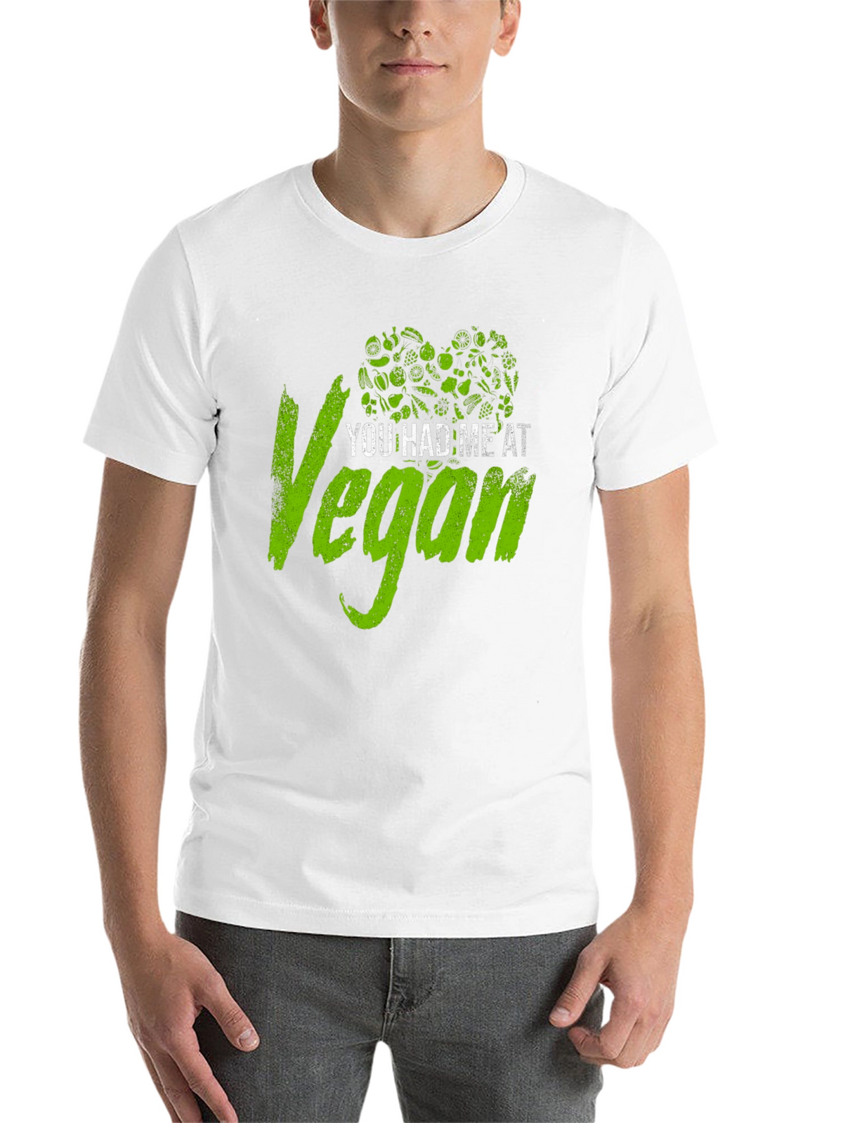 You Had Me at Vegan Black T-Shirt