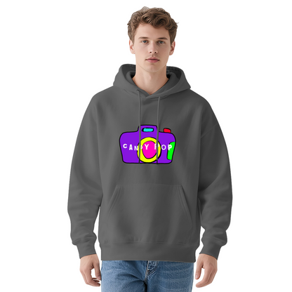 CANDY POP Colorful Camera Graphic Hoodie