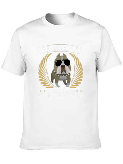 American Bully Coolest People Black Graphic T-Shirt