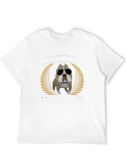 American Bully Coolest People Black Graphic T-Shirt