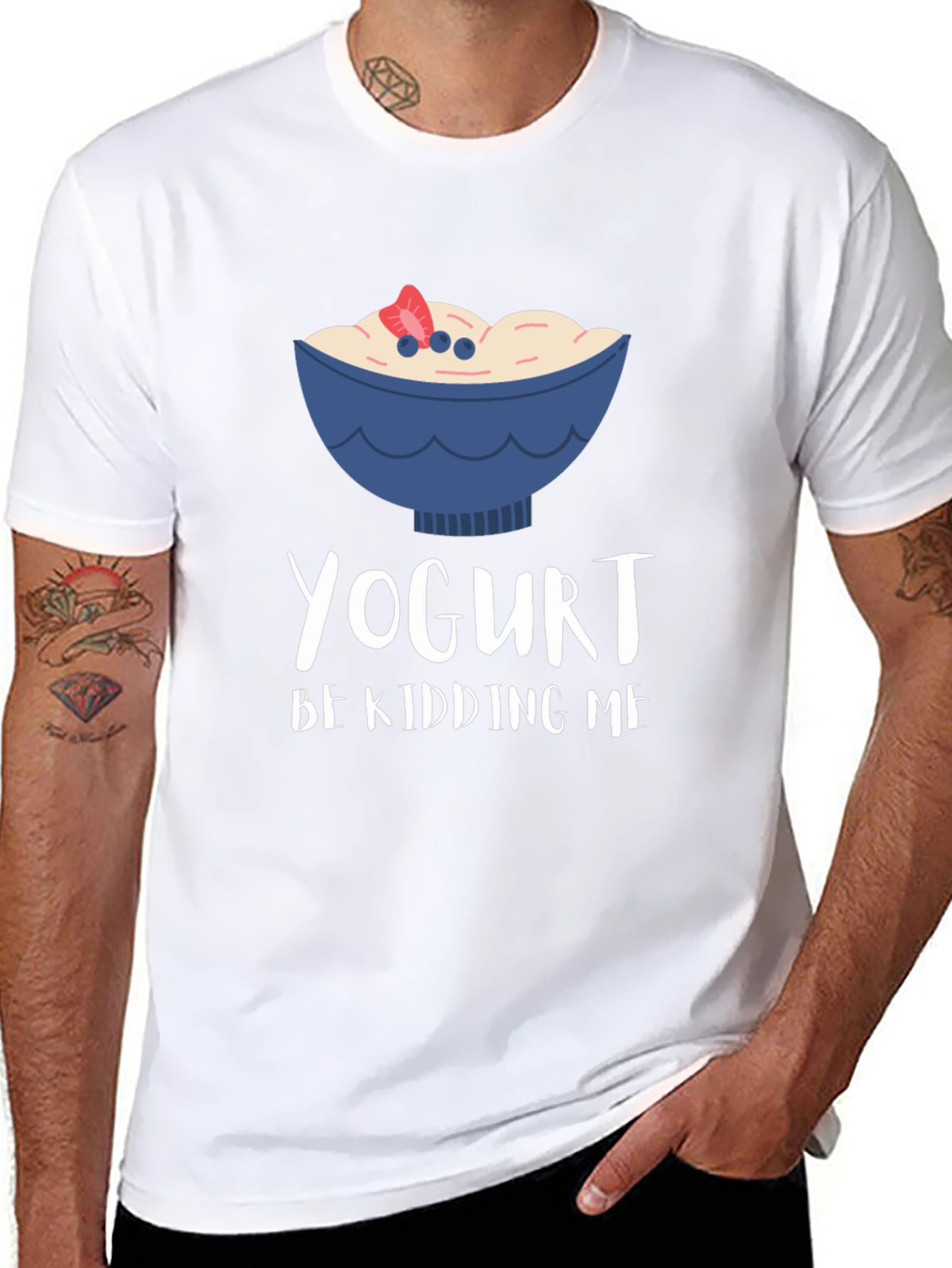 Yogurt Be Kidding Me Graphic T-Shirt