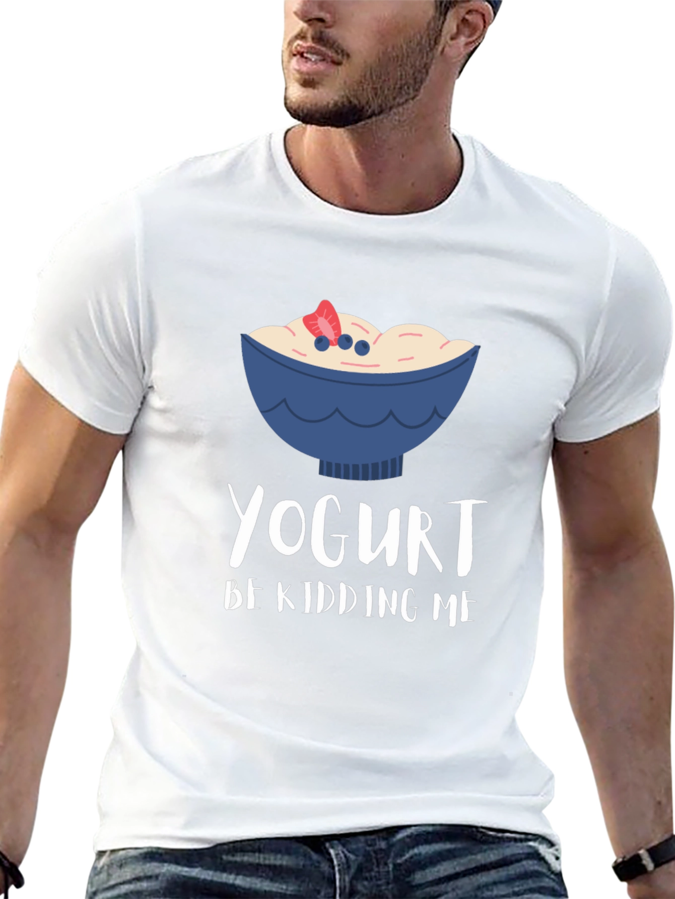 Yogurt Be Kidding Me Graphic T-Shirt