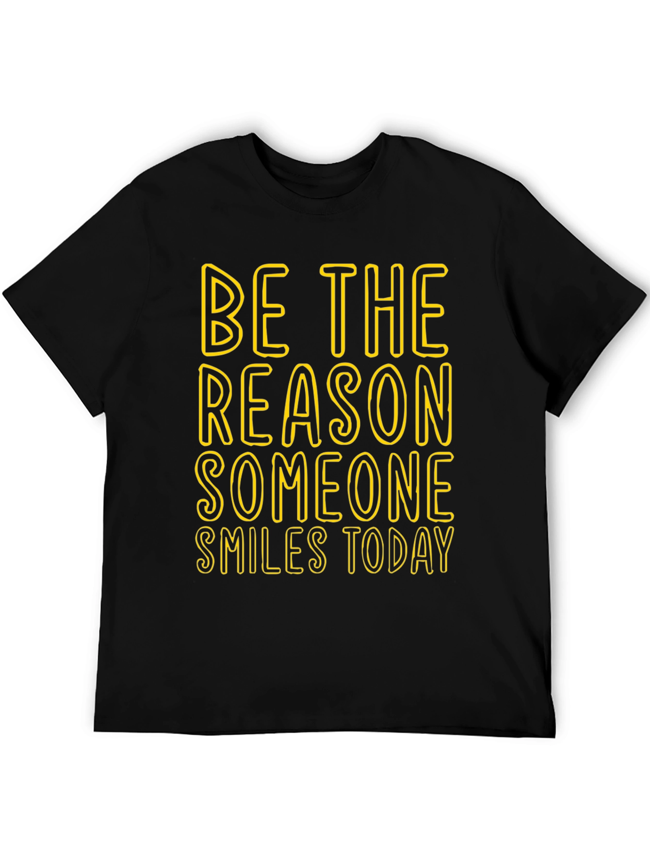 Inspirational Graphic Tee: Be The Reason Someone Smiles Today