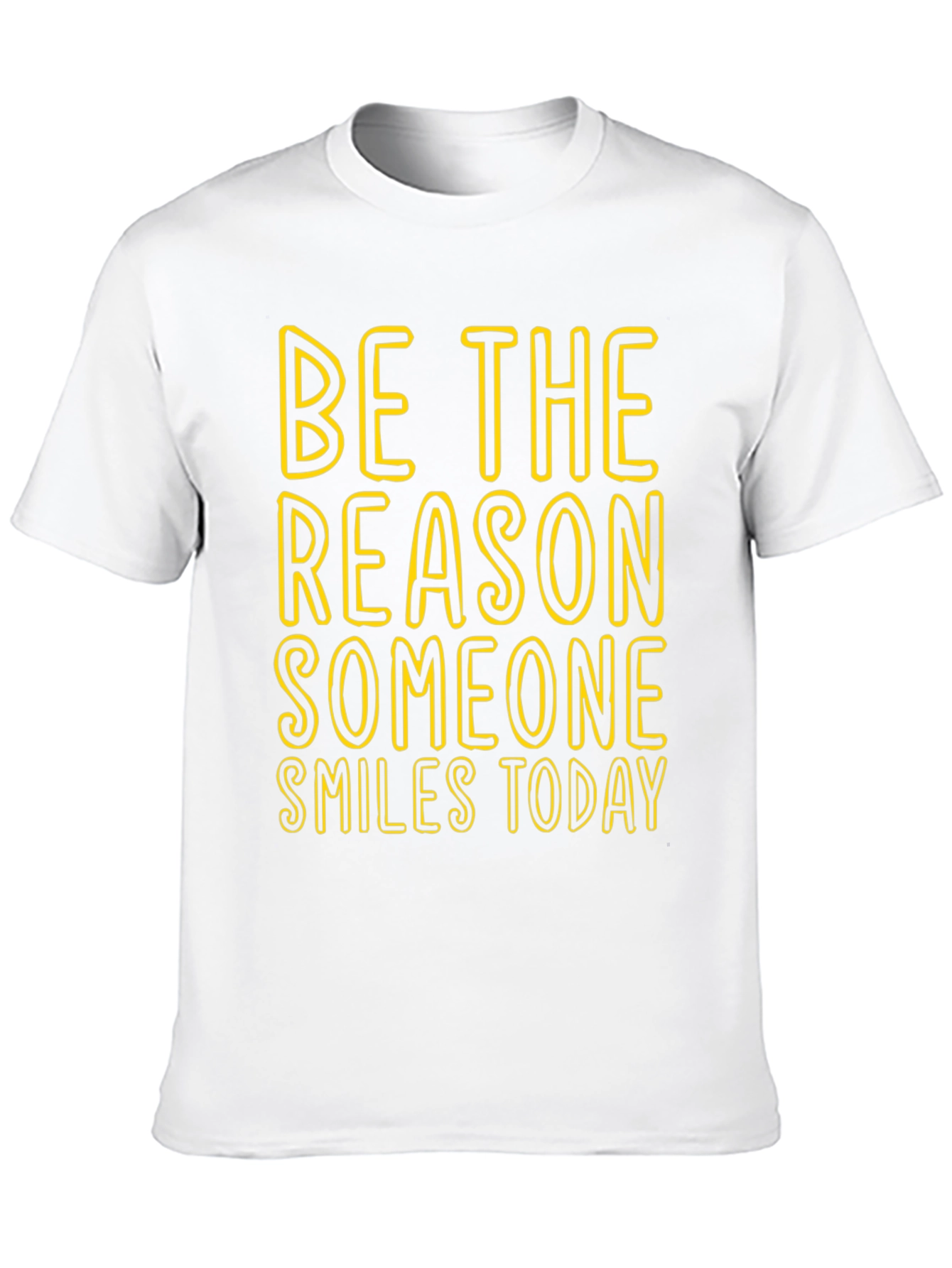 Inspirational Graphic Tee: Be The Reason Someone Smiles Today